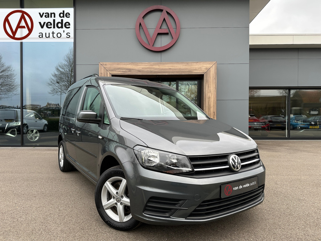 tweedehands Volkswagen Caddy 1.4 TSI 131pk DSG 5-persoons Trendline | Cruise | Carplay | Stoelverwarming | Rijklaar incl. garantie   – beschikbaar bij Van de Velde Auto’s