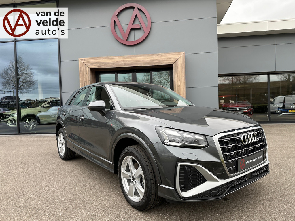tweedehands Audi Q2 35 TFSI 150pk S-tronic S-line | Led | Camera | Carplay | Elek. Achterklep | Rijklaar incl. garantie   – beschikbaar bij Van de Velde Auto’s