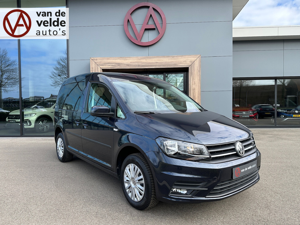 tweedehands Volkswagen Caddy 1.0 TSI 102pk Trendline | Trekhaak | Cruise | Climate | Rijklaar incl. 1 jaar Bovag garantie   – beschikbaar bij Van de Velde Auto’s