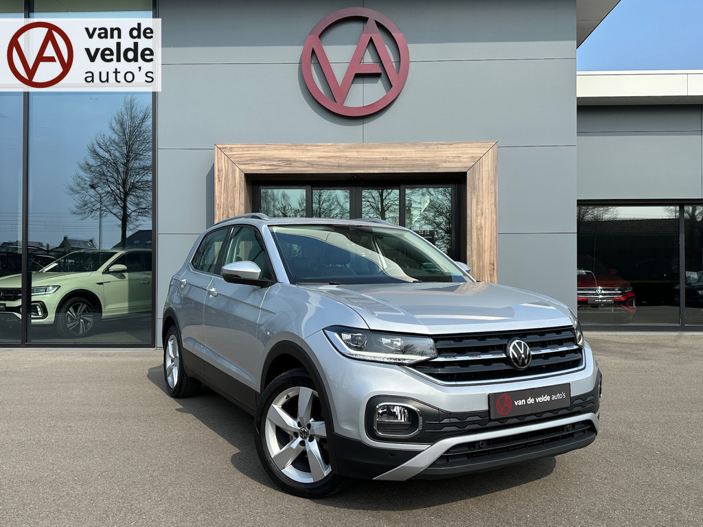 tweedehands Volkswagen T-Cross 1.0 TSI 110pk DSG Style | Camera | Navi | Led | Adapt. Cruise | Rijklaar incl. garantie   – beschikbaar bij Van de Velde Auto’s