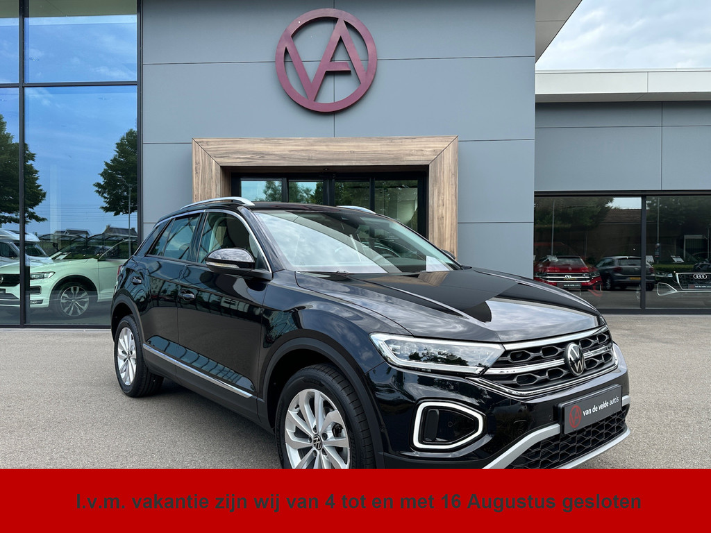 tweedehands Volkswagen T-Roc 1.5 TSI 150pk DSG Style Carplay | Camera | Keyless | Elek. Achterklep | Rijklaar incl. garantie   – beschikbaar bij Van de Velde Auto’s