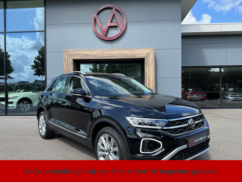 tweedehands Volkswagen T-Roc 1.5 TSI 150pk DSG Style Carplay | Camera | Keyless | Elek. Achterklep | Rijklaar incl. garantie   – beschikbaar bij Van de Velde Auto’s