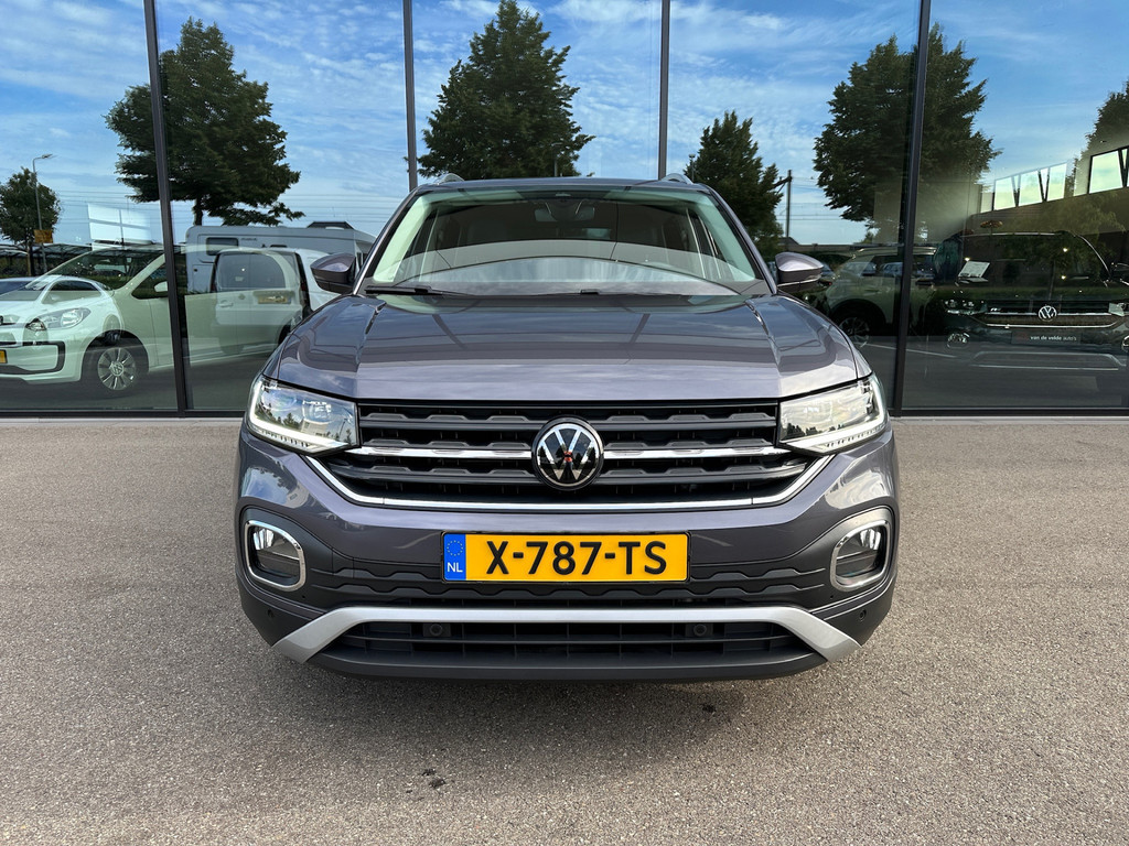 tweedehands Volkswagen T-Cross 1.0 TSI 111pk DSG Style | Camera | Adapt. Cruise | Carplay | Rijklaar incl. 1 jaar Bovag garantie   – beschikbaar bij Van de Velde Auto’s