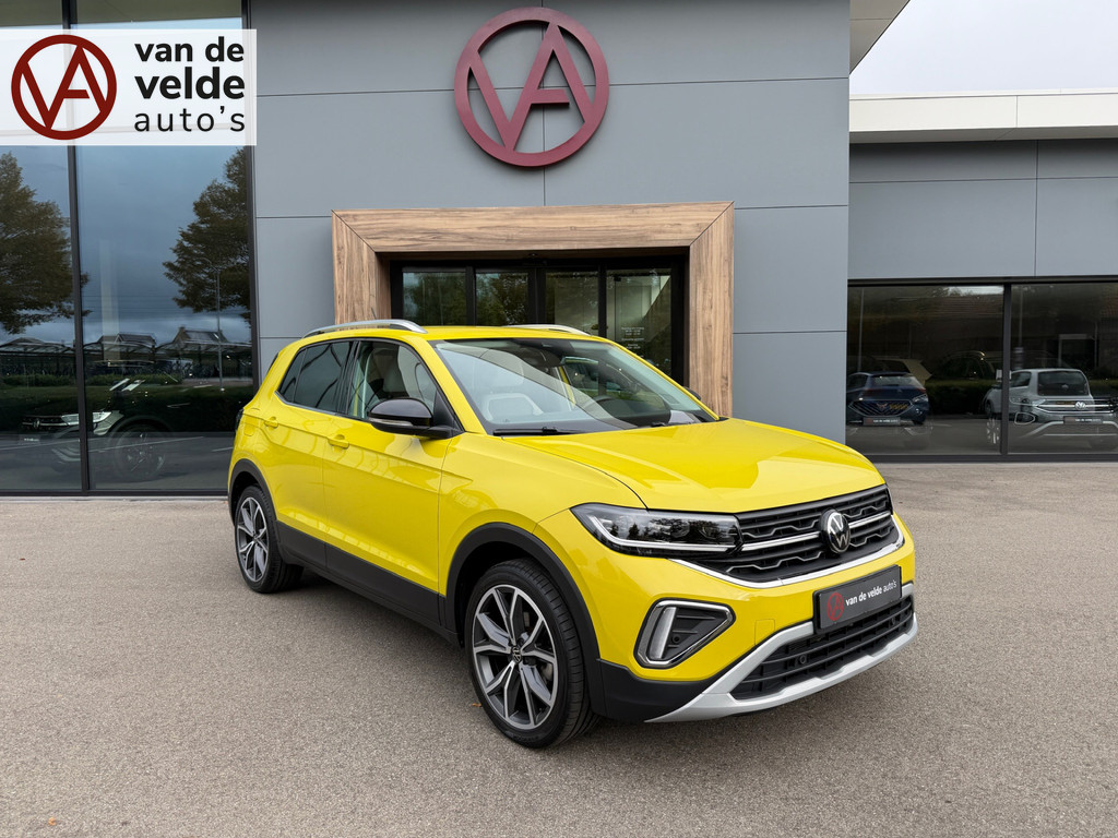 tweedehands Volkswagen T-Cross 1.5 TSI 150pk DSG Style | Trekhaak | Led gril | Camera | Verlengde garantie   – beschikbaar bij Van de Velde Auto’s