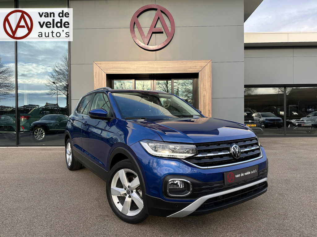 tweedehands Volkswagen T-Cross 1.0 TSI DSG Style | Camera | Climate | Dode hoek | Virtual | Carplay | Rijklaar incl. 1 jaar Bovag garantie   – beschikbaar bij Van de Velde Auto’s