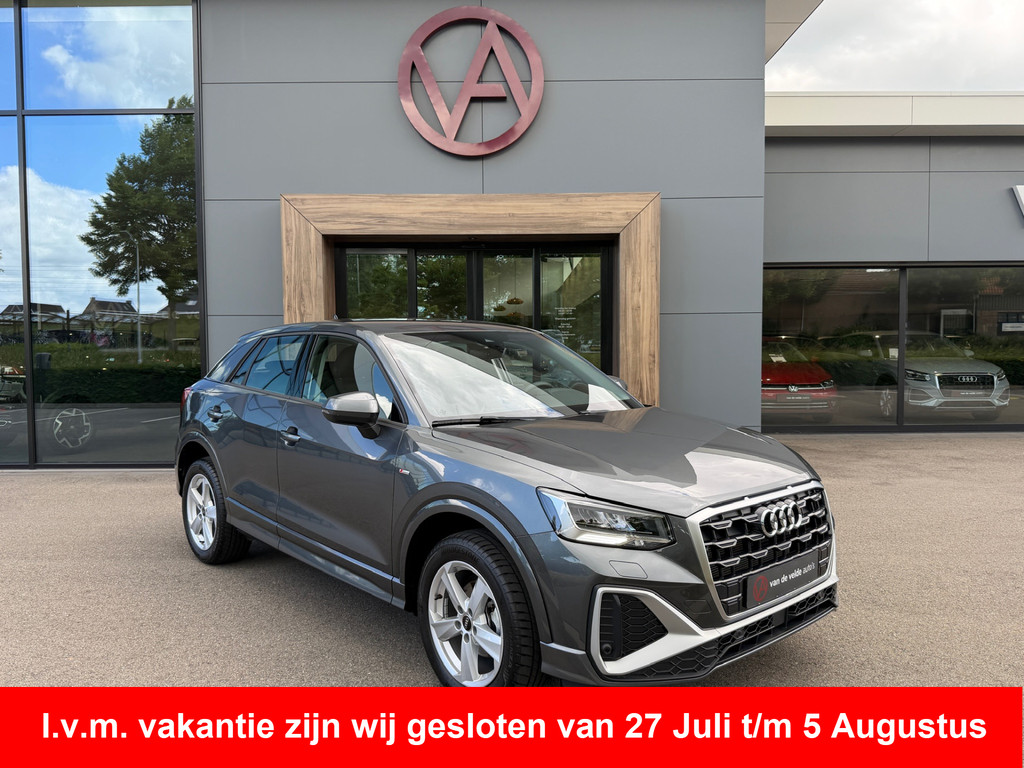 tweedehands Audi Q2 35 TFSI 150pk S-tronic S-line | Camera | Carplay | Adap. Cruise | Rijklaar incl. garantie   – beschikbaar bij Van de Velde Auto’s