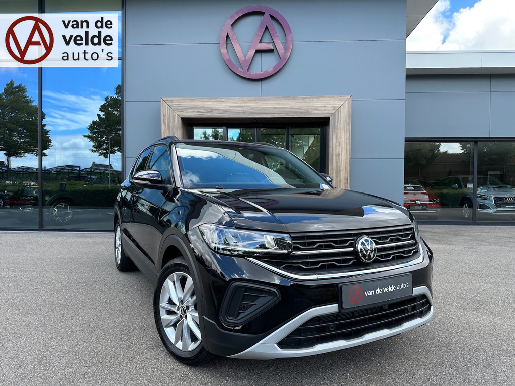 tweedehands Volkswagen T-Cross 1.0 TSI 115pk DSG GOAL | Trekhaak | 4-Season | Navi | Stoelverwarming | Dode hoek | Rijklaar incl. garantie   – beschikbaar bij Van de Velde Auto’s